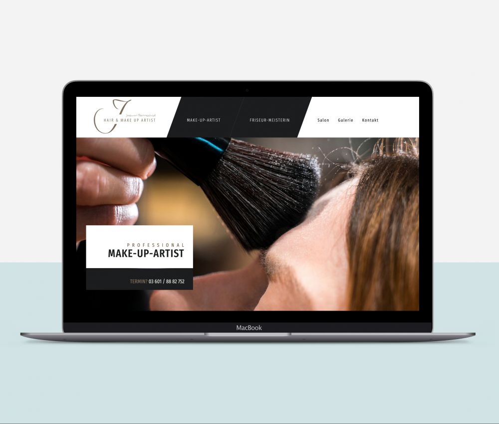 Webseite - Hair & Make up Artist Jasmin Fernschild