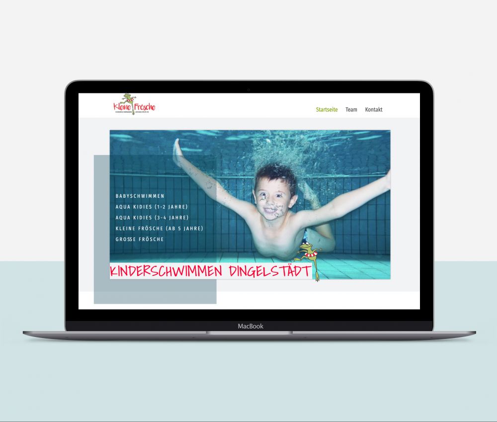 Webseite - Kinderschwimmen Dingelstädt